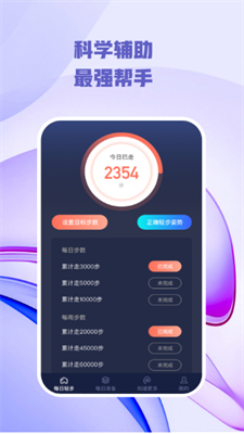 每日轻步计步