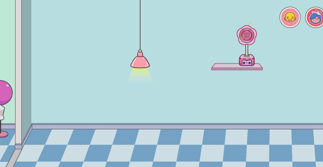 米加小镇粉色自建房