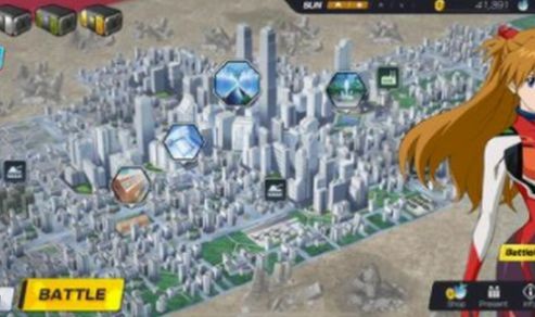 新世纪战士战斗领域