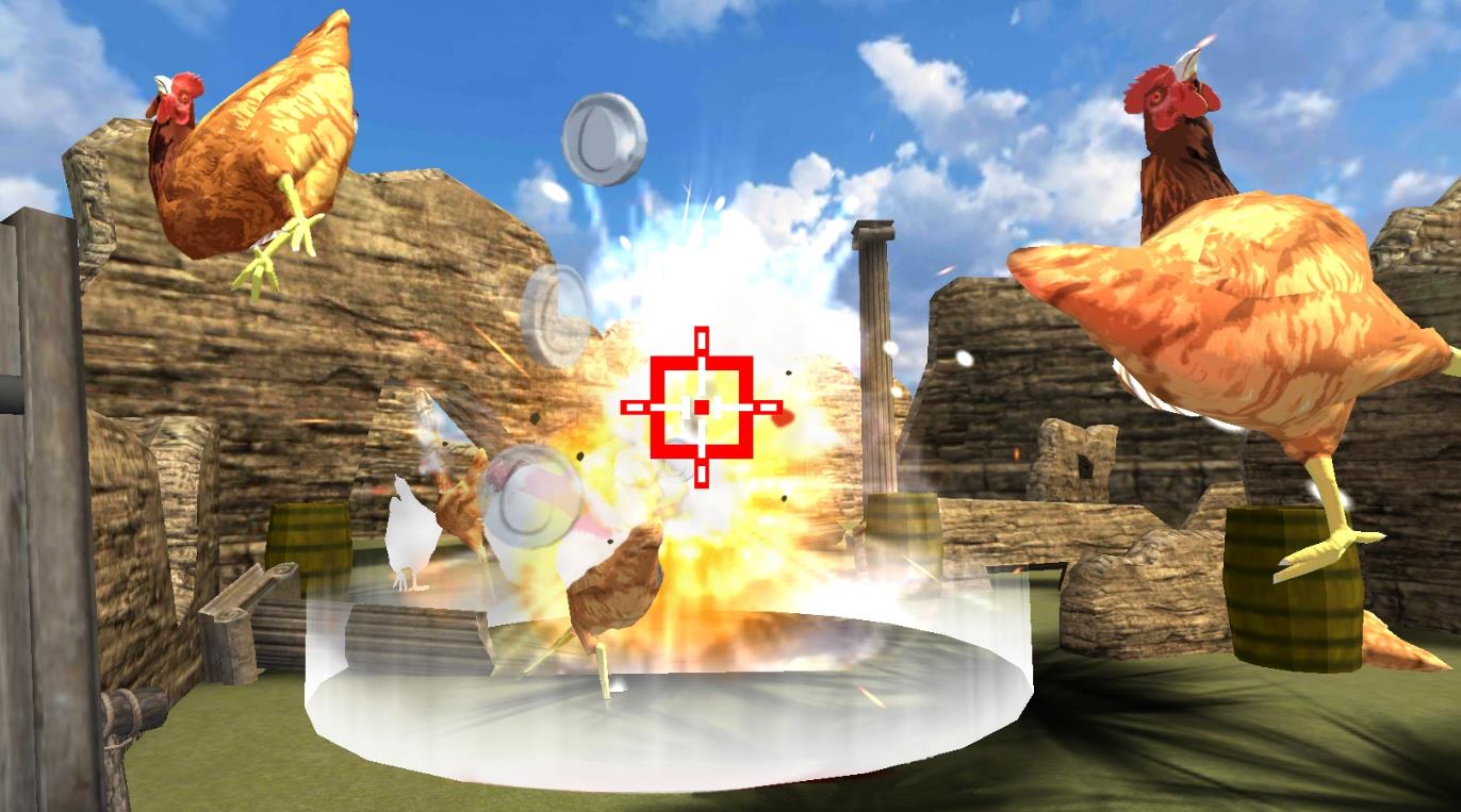 射击公鸡 射击公鸡