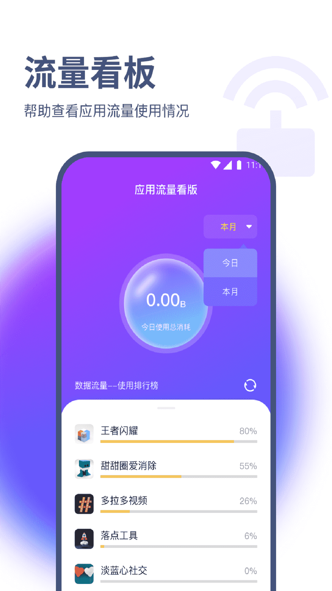 竹叶流量管家图2