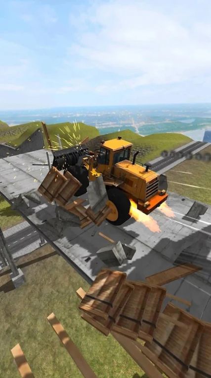 重型挖掘机特技赛车