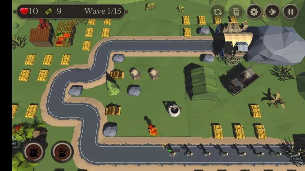 战争策略3D塔防 战争策略3D塔防