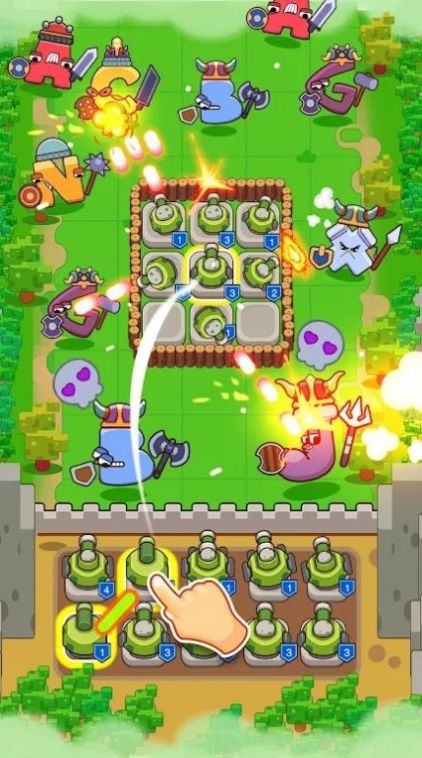 字母后卫放置塔防 字母后卫放置塔防