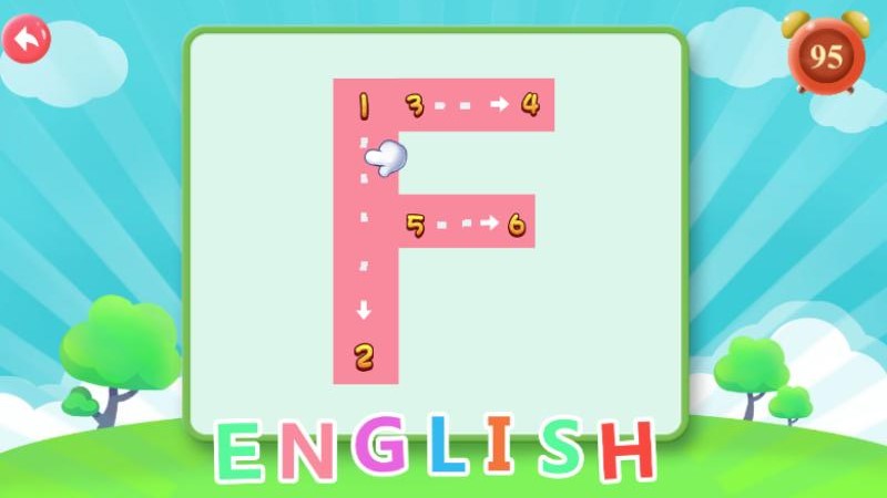 宝宝学26个英文字母