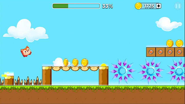 阿狸冲刺几何跳跃