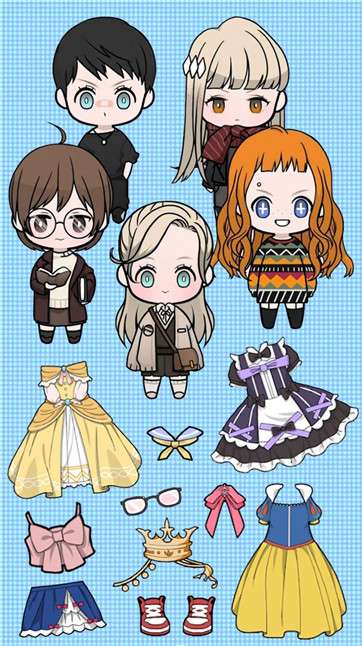 校园少女的时装