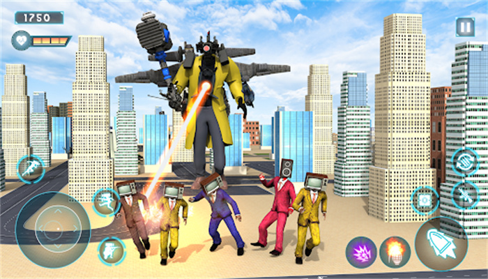 马桶人城市英雄3D 马桶人城市英雄3D