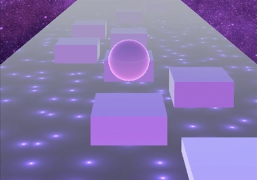 冰球瓷砖跳