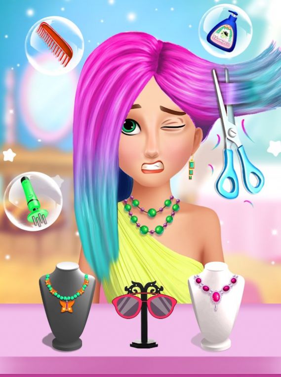 美发沙龙游戏美发水疗