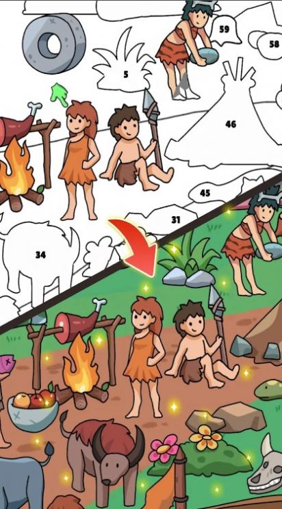 Sticker Color Book Sticker Color Book